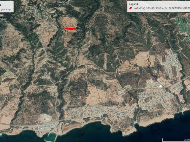 8 DONE 1 EVLEK LAND FOR SALE IN KARAAĞAÇ WITH 3/4% DOTTED SEA VIEW ADEM AKIN 05338314949