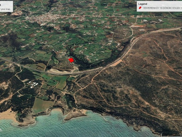 LAND FOR SALE IN YENİERENKÖY WITH MOUNTAIN AND SEA VIEWS IN A SUPER LOCATION WITH 45 ZONE zoning ADEM AKIN 05338314949