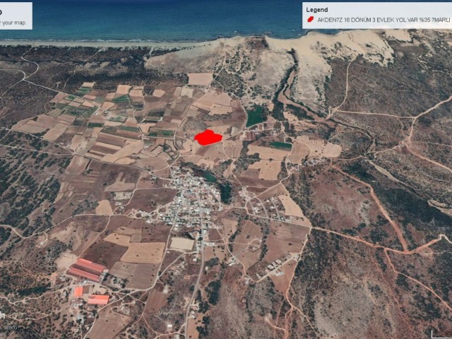 Residential Zoned Plot For Sale in Akdeniz, Kyrenia