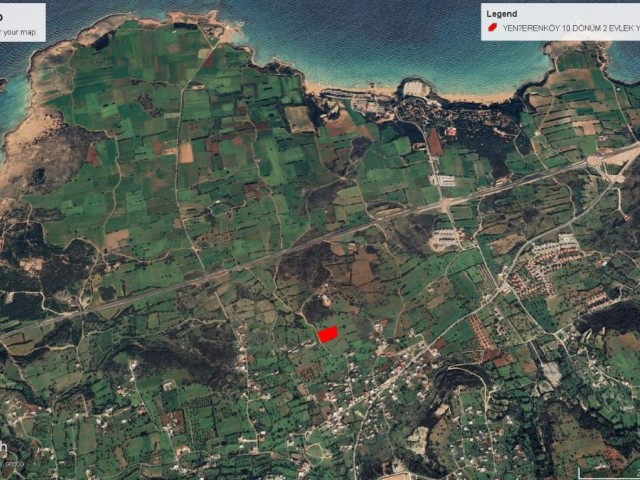 3 DONE 2 EVLEK LAND FOR SALE IN YENİERENKÖY WITH SEA VIEW ADEM AKIN 05338314949