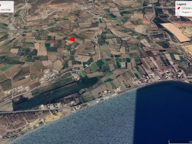 3 DECLARES OF LAND FOR SALE IN LEFKE CENGİZKÖY WITH SEA VIEW ADEM AKIN 06338314949