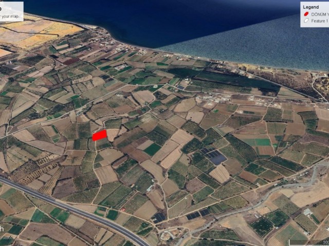 3 DECLARES OF LAND FOR SALE IN LEFKE CENGİZKÖY WITH SEA VIEW ADEM AKIN 06338314949