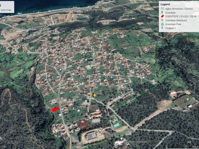 1280 M2 LAND FOR SALE IN ESENTEPED ADEM AKIN 05338314949