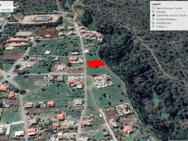 1280 M2 LAND FOR SALE IN ESENTEPED ADEM AKIN 05338314949