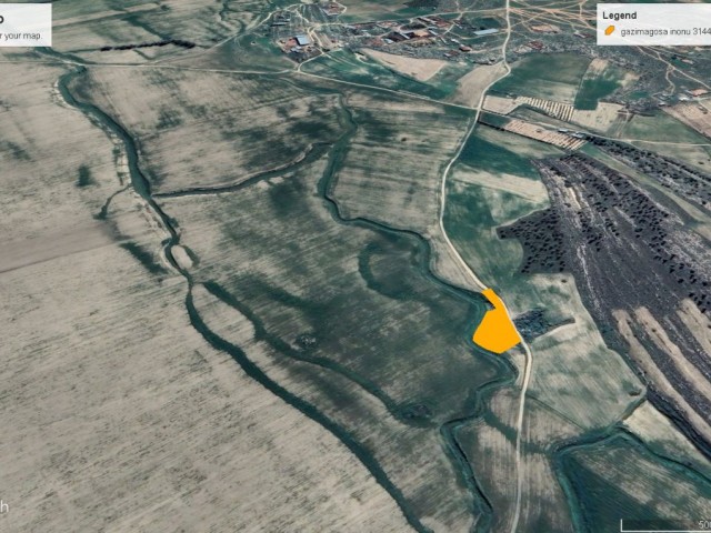 LAND FOR SALE IN MAĞUSA İNÖNÜ 3441 M2 CHAPTER 96 ADEM AKIN 05338314949