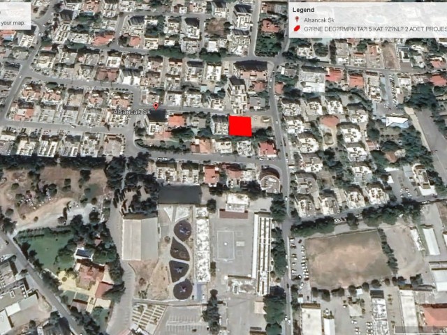 LAND FOR SALE IN KYRENIA CENTER WITH 180% ZONING, 5 FLOOR APARTMENTS WITH PERMISSION ADEM AKIN 05338314949