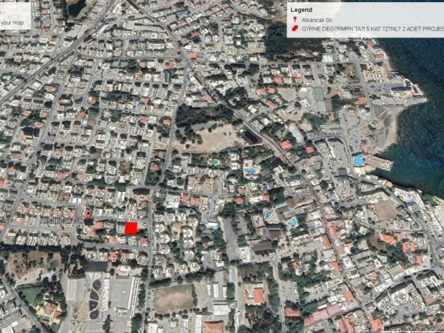 LAND FOR SALE IN KYRENIA CENTER WITH 180% ZONING, 5 FLOOR APARTMENTS WITH PERMISSION ADEM AKIN 05338314949