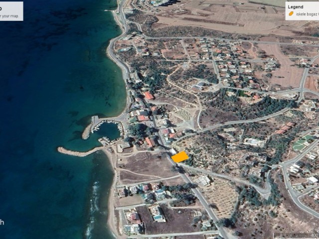 696 M2 LAND FOR SALE IN İSKELE BOGAZ WITH SEA VIEW, 50% ZONING, 450,000 GBP ADEM AKIN 05338314949