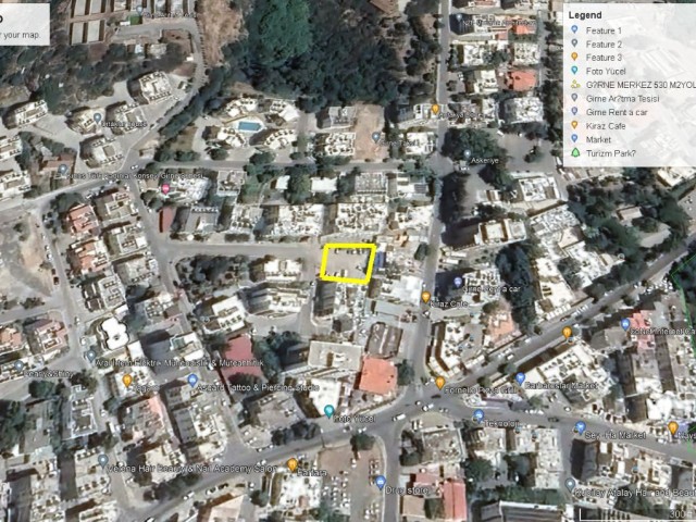 OUR LAND IN KYRENIA CENTER WITH 180% ZONING AND 5 FLOOR PERMISSIONS WITH SEA VIEW EQUIVALENT KOÇANLI TOTAL PRICE IS 600,000 GBP ADEM AKIN 05338314949