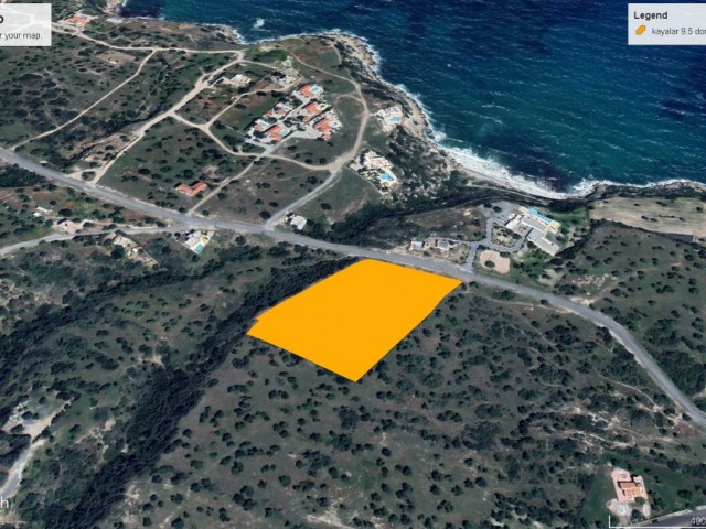 9.5 DECLARES OF LAND FOR SALE IN KAYALAR, SUPER LOCATION WITH CLEAR SEA VIEW 1,100,000 GBP TOTAL PRI