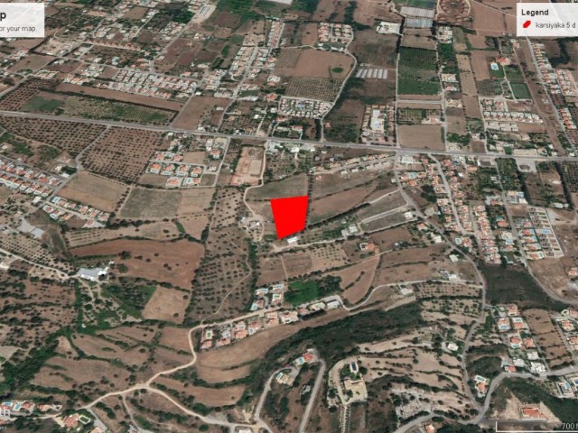 5 DECLARATIONS OF 2 EVLEK LAND FOR SALE IN GİRNE KARŞIYAKADA WITH SEA VIEW ADEM AKIN 05338314949