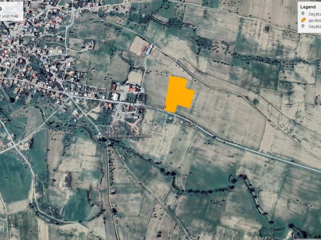 ON GEÇİTKALE TATLISU ROAD IN CONTACT WITH THE MAIN ROAD SECTION 96 13 DECLARES OF LAND FOR SALE PER DECEMBER PRICE 45,000 GBP ADEM AKIN 05338314949