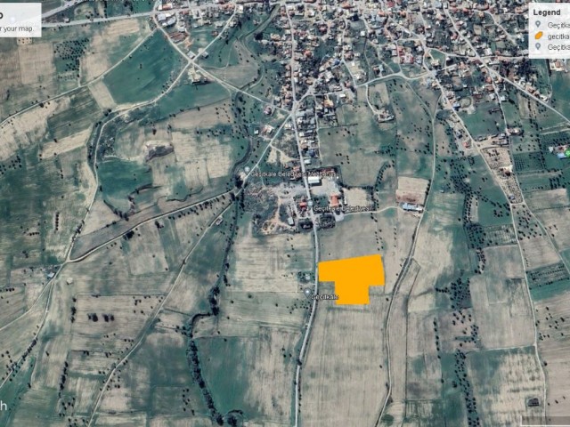 ON GEÇİTKALE TATLISU ROAD IN CONTACT WITH THE MAIN ROAD SECTION 96 13 DECLARES OF LAND FOR SALE PER DECEMBER PRICE 45,000 GBP ADEM AKIN 05338314949