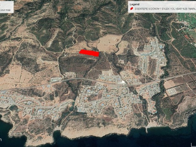 16 DECLARES OF LAND FOR SALE IN A SUPER LOCATION IN ESENTEPE WITH CLEAR SEA VIEW PRICE FOR A DECEMBER IS 185,000 GBP ADEM AKIN 05338314949