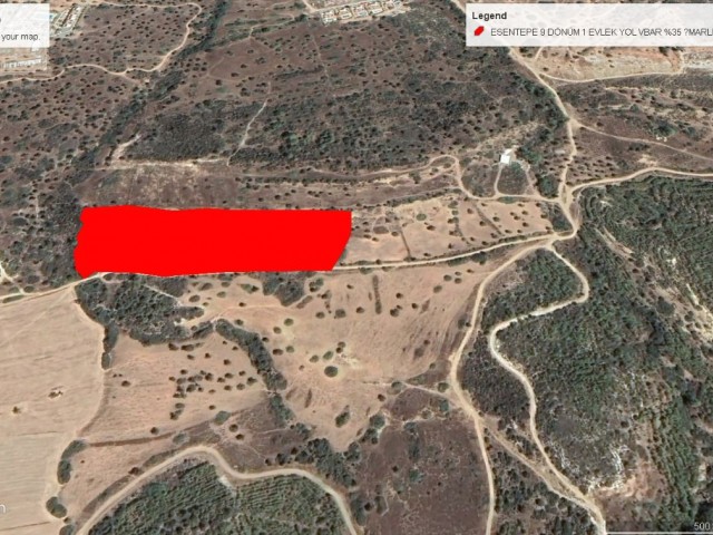 16 DECLARES OF LAND FOR SALE IN A SUPER LOCATION IN ESENTEPE WITH CLEAR SEA VIEW PRICE FOR A DECEMBER IS 185,000 GBP ADEM AKIN 05338314949