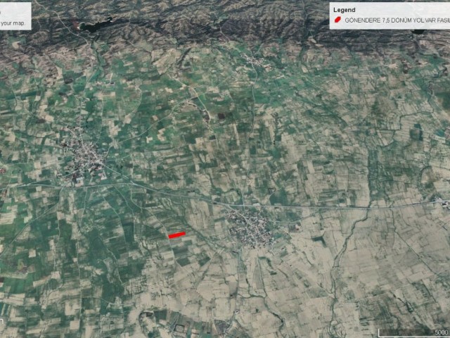 7.5 DECLARES OF LAND FOR SALE AT A BARGAIN PRICE IN GÖNENDERE. PRICE FOR ONE DECEMBER IS 13,000 GBP ADEM AKIN 05338314949