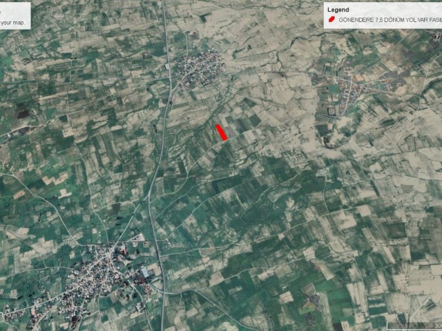 7.5 DECLARES OF LAND FOR SALE AT A BARGAIN PRICE IN GÖNENDERE. PRICE FOR ONE DECEMBER IS 13,000 GBP ADEM AKIN 05338314949