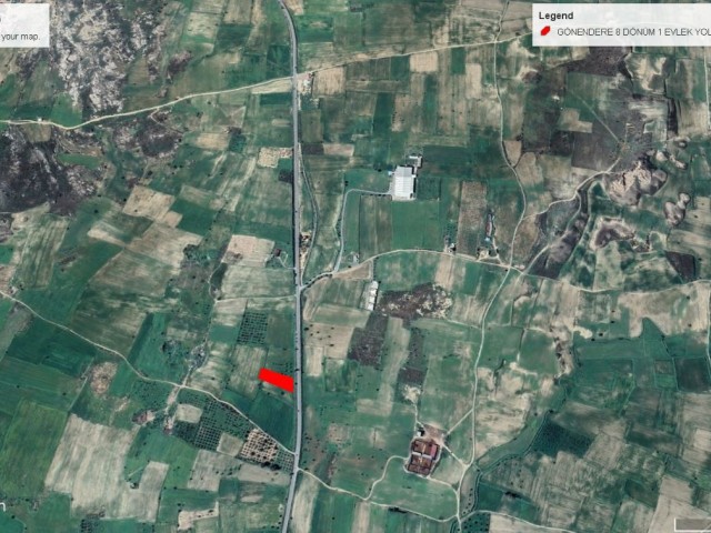 2652 M2 LAND FOR SALE AT A BARGAIN PRICE CONTACTING THE MAIN ROAD IN GÖNENDERE TOTAL PRICE 70,000 GBP ADEM AKIN 05338314949