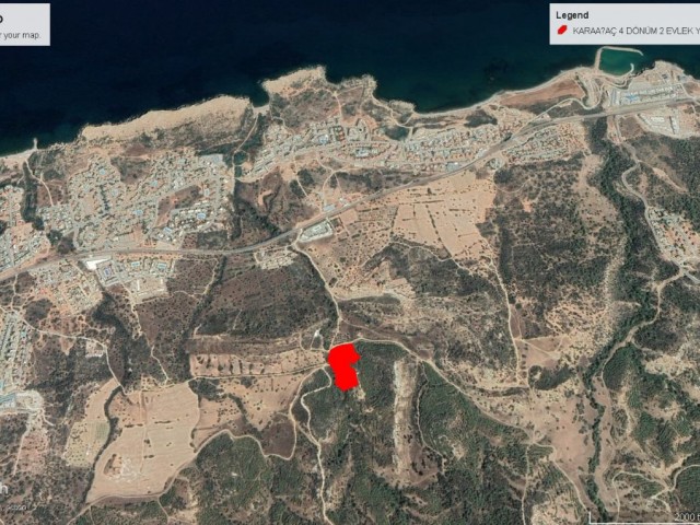 Residential Zoned Plot For Sale in Karaağaç, Kyrenia