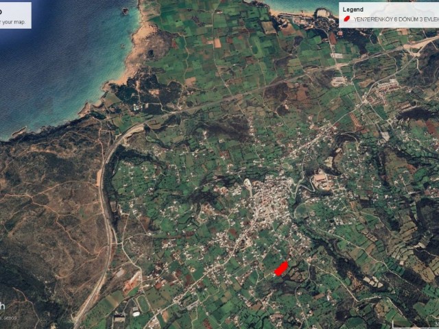 6 DECLARATIONS OF 3 EVLEK LAND FOR SALE IN YENİERENKÖY WITH SEA VIEW FIT FOR DECEMBER 80,000 GBP ADEM AKIN 05338314949