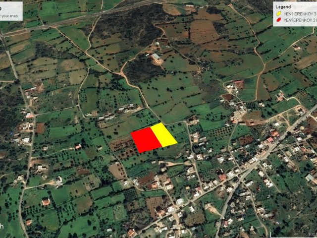 6 DECLARES OF 2 EVLEK 35% ZONED LAND FOR SALE IN YENİ ERENKÖY WITH CLEAR SEA VIEW EQUIVALENT KOÇANLI