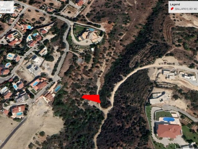 461 M2 LAND FOR SALE IN GİRNE BALLAPAİS WITH SEA VIEW TOTAL PRICE 100.000 GBP ADEM AKIN 05338314949