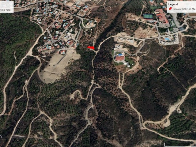 461 M2 LAND FOR SALE IN GİRNE BALLAPAİS WITH SEA VIEW TOTAL PRICE 100.000 GBP ADEM AKIN 05338314949