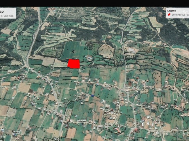 7 مورد فروش زمین در داخل روستا در دیپکارپز با چشم انداز عالی قیمت یک دی ماه 35000 پوند ADEM AKIN 053