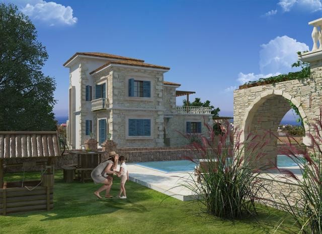 Ultralux 4+1 Villa zum Verkauf von Project in Karşıyaka