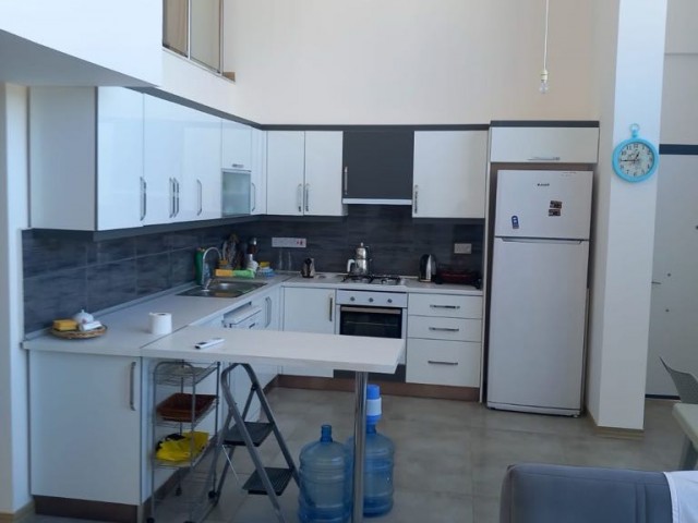 3+1 loft apartment in Alsancak