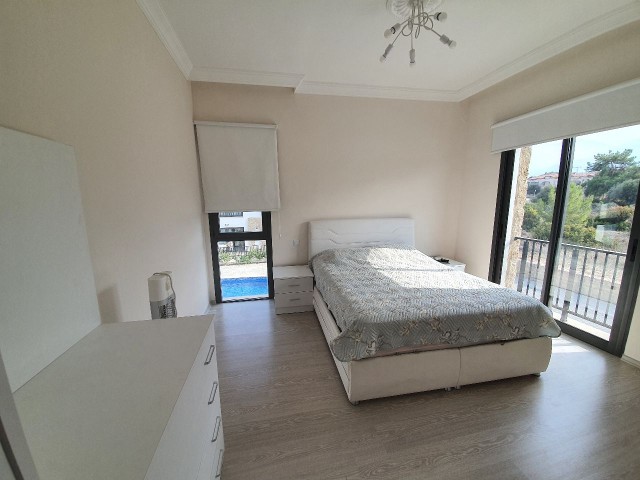 Girne Olive Grove | On the Site with a Shared Pool | Fully Furnished | 3+1 Spacious Flat with Terrace ** 