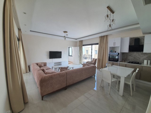 Girne Olive Grove | On the Site with a Shared Pool | Fully Furnished | 3+1 Spacious Flat with Terrace ** 