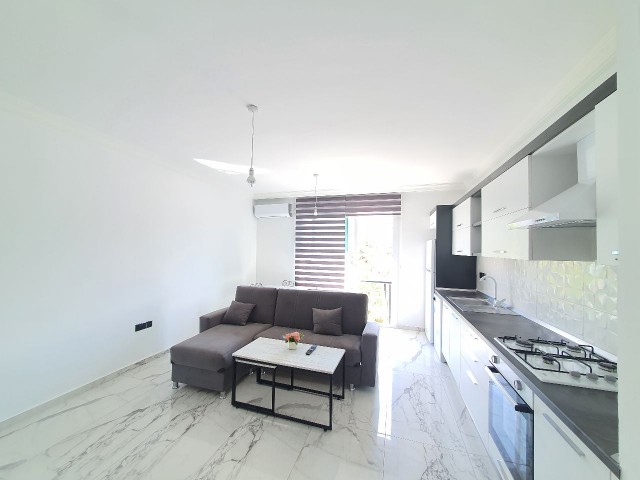 in Girne Alsancak | On the Site with a Shared Pool | Bahceli | Fully Furnished Apartment ** 