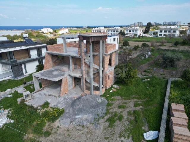 Kyrenia Alsancak; Camelot Beach Nachbarschaft, herrlicher Bergmeerblick, flexibler Zahlungsplan! Lieferung nach 6 Monaten