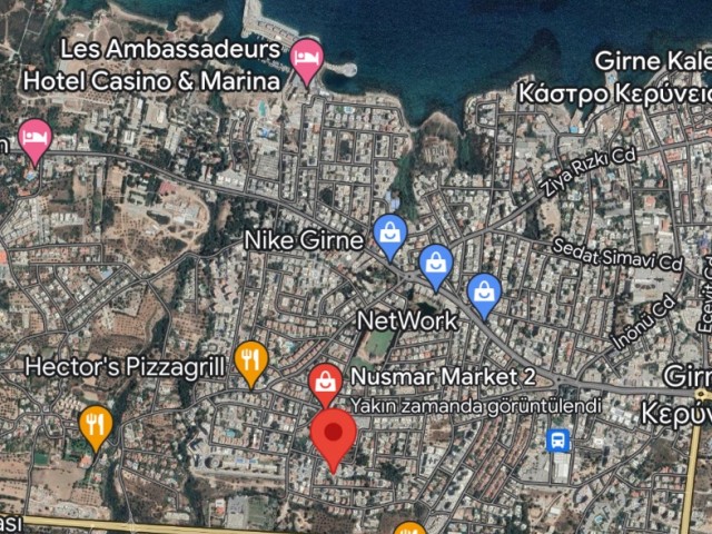 Kyrenia Center; On Nusmar Market, Parking + 3 Floor Permitted Apartment Plot