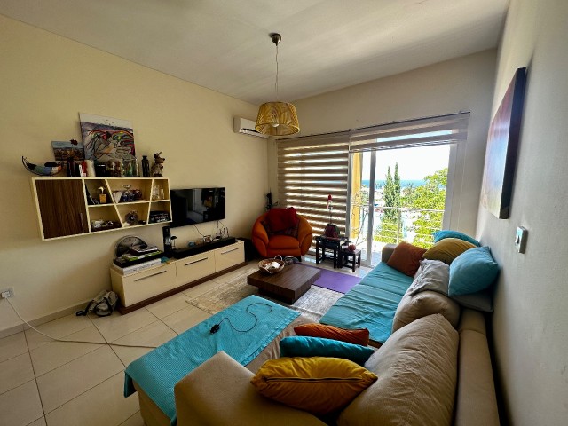 Kyrenia Alsancak; Fully Furnished, Pool Front Apartment in a Complex with Shared Pool