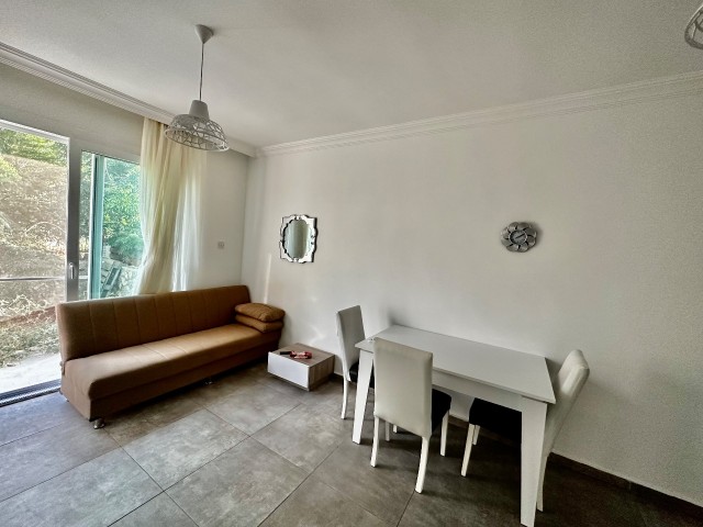 Girne Karaoglanoglu; Furnished 1+1 Flat with Garden