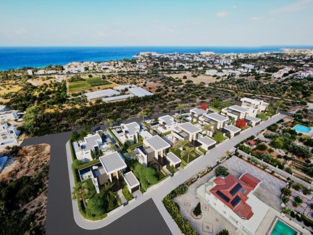 Kyrenia Edremit ; In a Magnificent Location, Ultra Lux Villa with Mountain Sea View!
