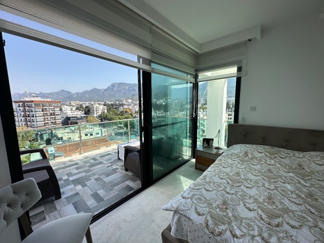 Kyrenia Center; Penthouse with Magnificent View, Near Les Ambassador Hotel