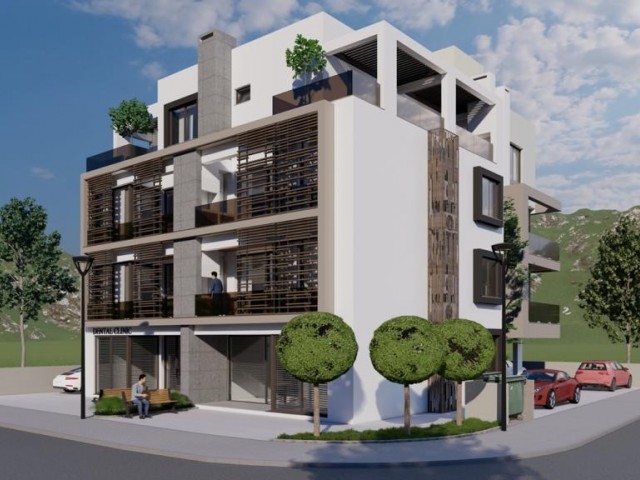 Nikosia Ortaköy; Ultra Lux 2+1 Apartments in zentraler Lage