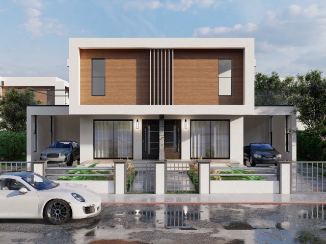 Famagusta Tuzla; Modern Villas 5 Km from Glapsides Beach