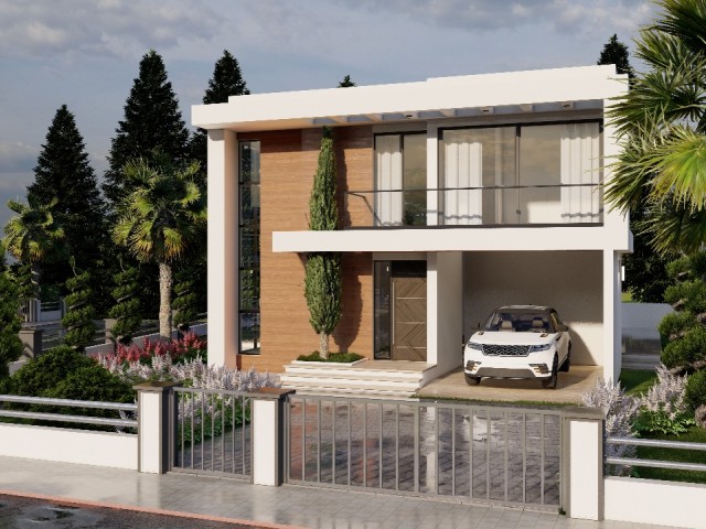 Famagusta Tuzla; Modern Villas 5 Km from Glapsides Beach