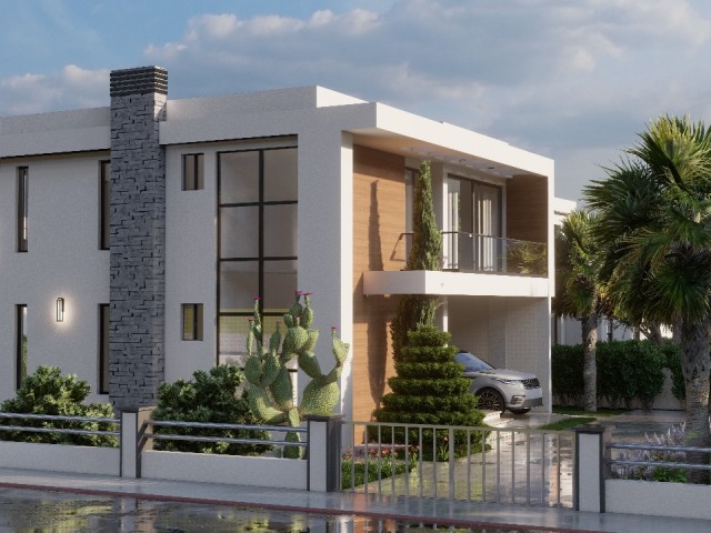 Famagusta Tuzla; Modern Villas 5 Km from Glapsides Beach