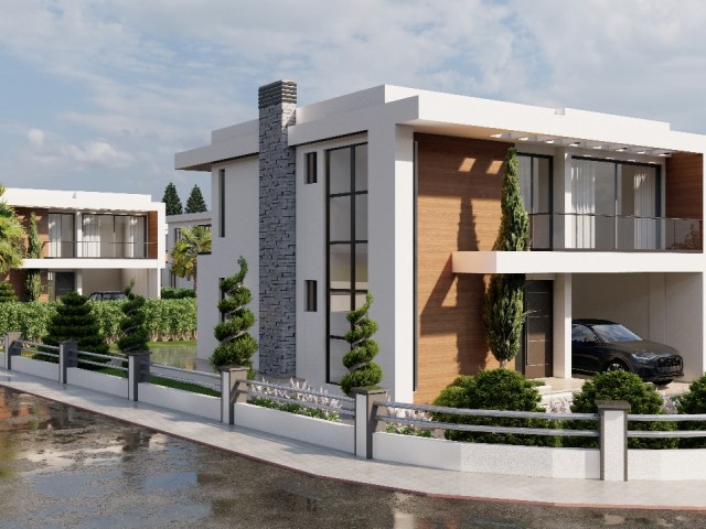 Famagusta Tuzla; Modern Villas 5 Km from Glapsides Beach