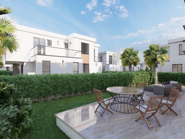 Famagusta Tuzla; Modern Villas 5 Km from Glapsides Beach