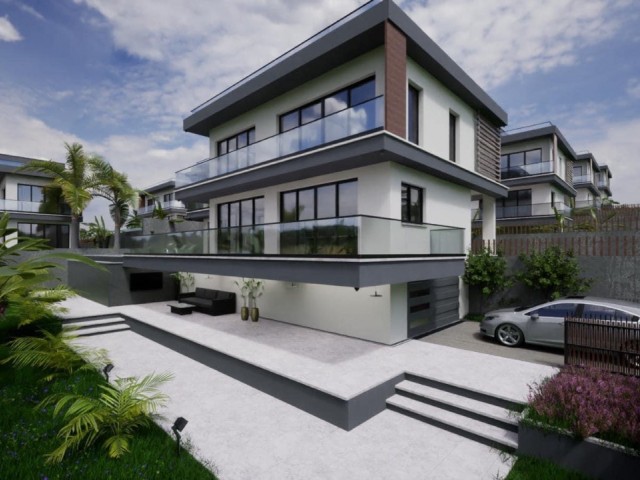 Kyrenia Edremit; In a Magnificent Location; Ultra Lux Mountain Sea View Villas. You Can Own It With 35% Down Payment!!