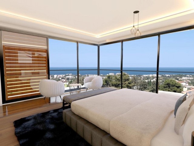 Kyrenia Edremit; 5-Zimmer-Ultra-Lux-Villa mit herrlicher Aussicht