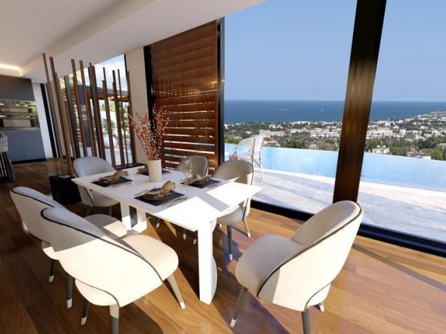 Kyrenia Edremit; 5-Zimmer-Ultra-Lux-Villa mit herrlicher Aussicht