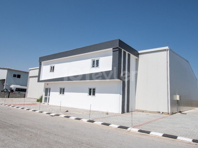 In Nicosia Alayköy Industry; Warehouse within 1099 M2