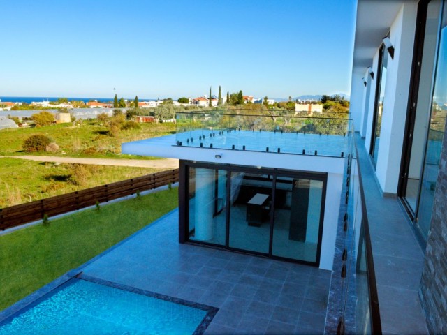 Kyrenia Alsancak; 4-Bedroom Luxury Villa with Sea View in a Magnificent Location